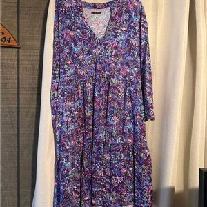 Lilly Pulitzer Alaina Swing Dress Colony Purple Berry Dress